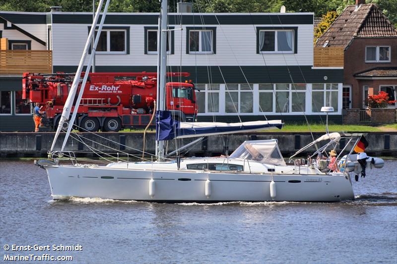 aluna 22 (Sailing vessel) - IMO , MMSI 211158470, Call Sign DA4503 under the flag of Germany