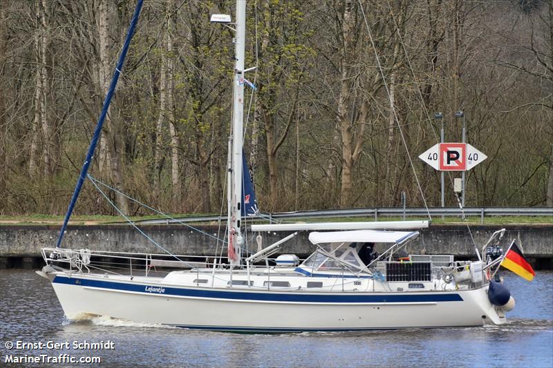 lejantje (-) - IMO , MMSI 211217840, Call Sign DABC2 under the flag of Germany