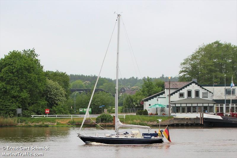 cansas (Sailing vessel) - IMO , MMSI 211421250, Call Sign DA7482 under the flag of Germany