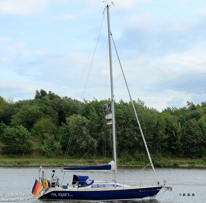 mr. krabs (Sailing vessel) - IMO , MMSI 211501120, Call Sign DH 6492 under the flag of Germany