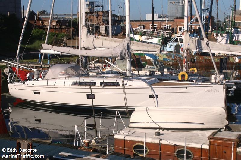 sy sinamon (Sailing vessel) - IMO , MMSI 211650990, Call Sign DJAP2 under the flag of Germany