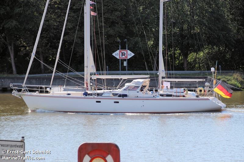 mago del sur (Sailing vessel) - IMO , MMSI 211727470, Call Sign DHWT2 under the flag of Germany