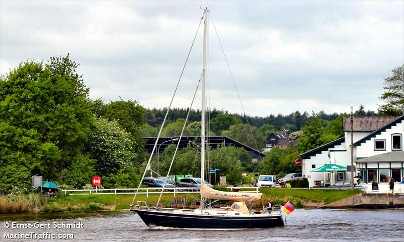 kiekerjan (Sailing vessel) - IMO , MMSI 211755800, Call Sign DB7497 under the flag of Germany