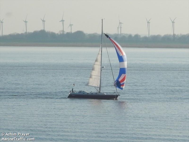 scarlet (Sailing vessel) - IMO , MMSI 211789950, Call Sign DH2693 under the flag of Germany