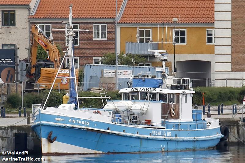 antares (Fishing vessel) - IMO , MMSI 219001684 under the flag of Denmark