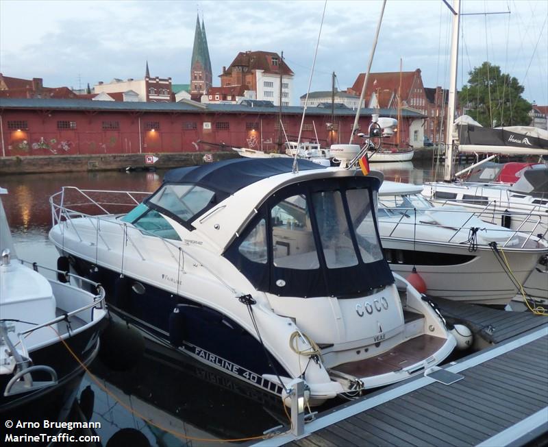 coco (Pleasure craft) - IMO , MMSI 219011591, Call Sign XPD8651 under the flag of Denmark