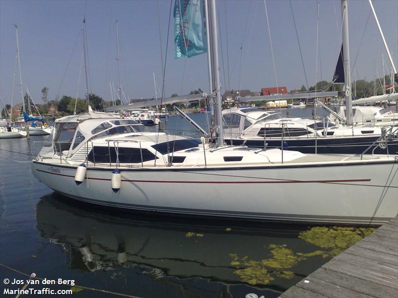 tumla (Sailing vessel) - IMO , MMSI 219020235, Call Sign XPE6647 under the flag of Denmark