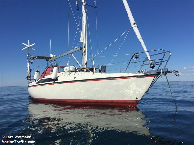 janina (Sailing vessel) - IMO , MMSI 219021055, Call Sign XPE7380 under the flag of Denmark