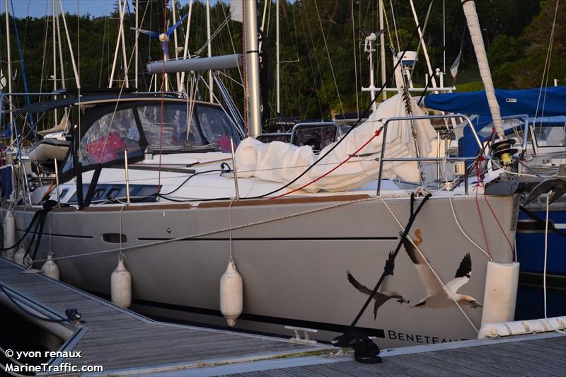 toccata oceanis 37 (Sailing vessel) - IMO , MMSI 227252450, Call Sign FAB9207 under the flag of France