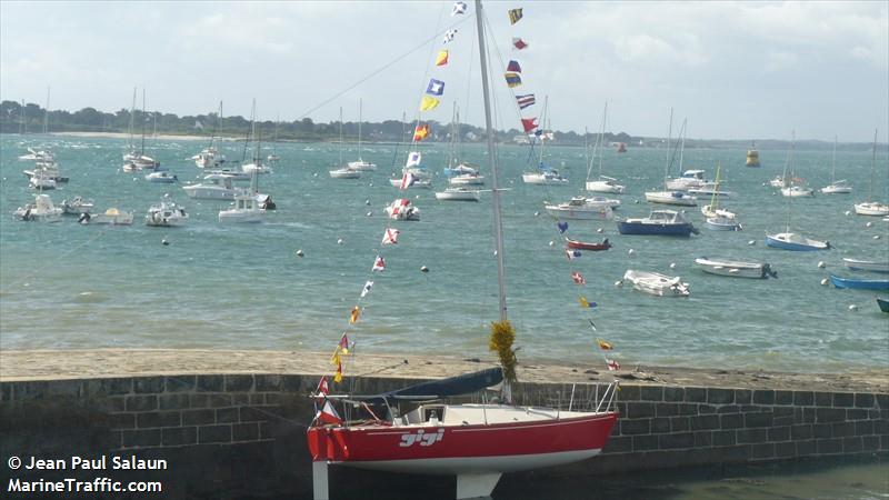 goustadik (Sailing vessel) - IMO , MMSI 227898290, Call Sign FAF8401 under the flag of France