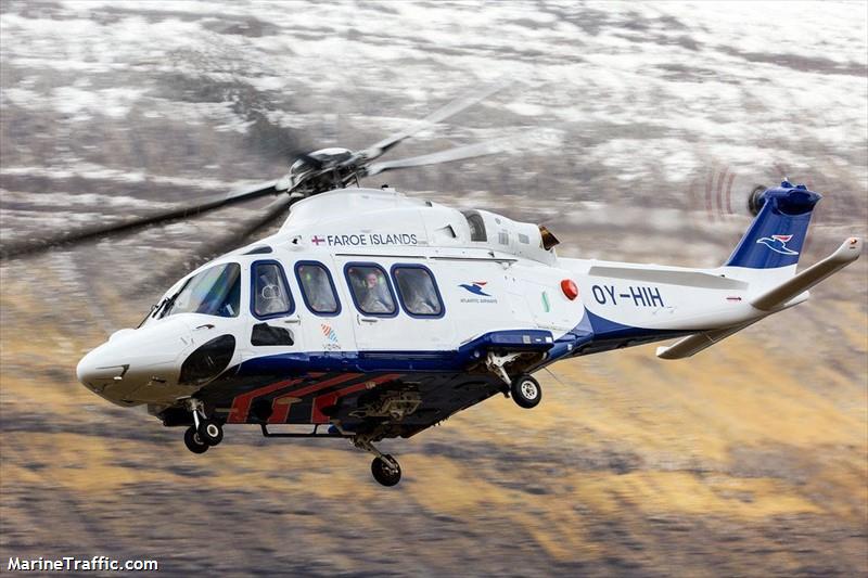 31718 (SAR) - IMO , MMSI 231396000, Call Sign AW139 under the flag of Faeroe Islands
