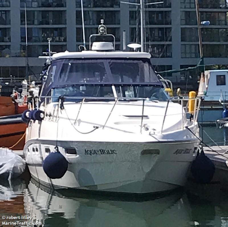 aquaholic (Unknown) - IMO , MMSI 232015556, Call Sign MDCG8 under the flag of United Kingdom (UK)