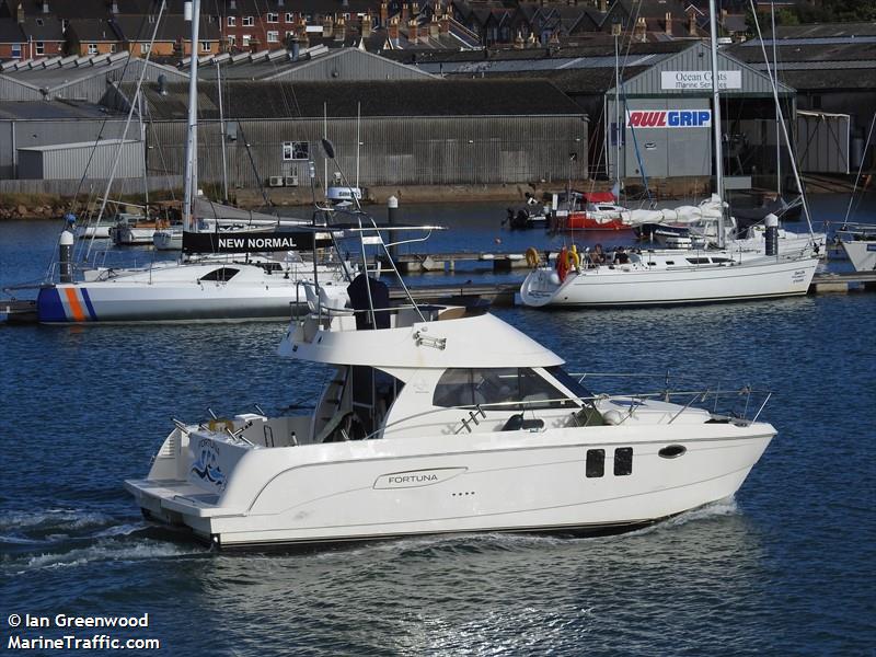 fortuna (Pleasure craft) - IMO , MMSI 232029125, Call Sign MHWT2 under the flag of United Kingdom (UK)