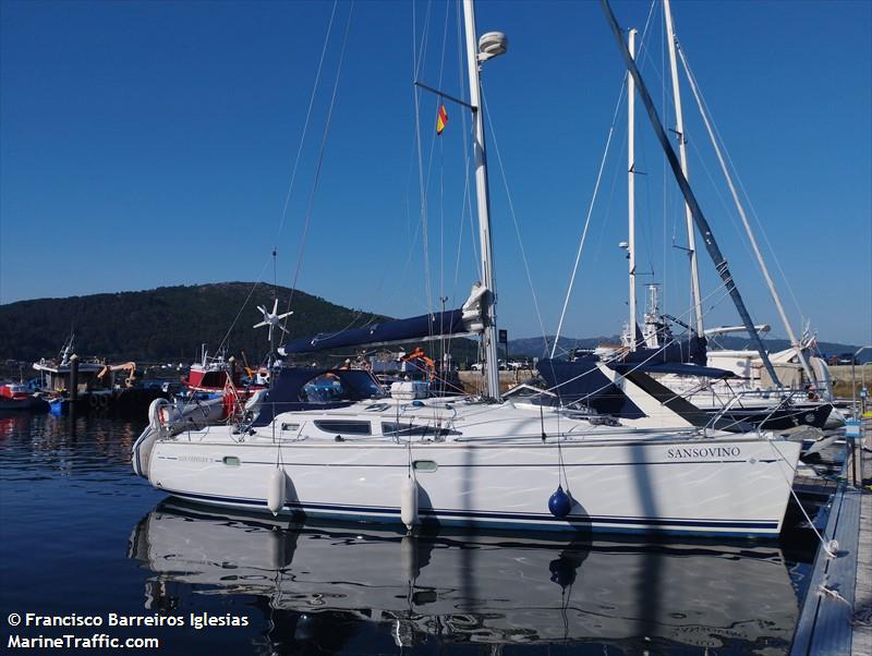 sansovino (Sailing vessel) - IMO , MMSI 232030197, Call Sign VQUS3 under the flag of United Kingdom (UK)