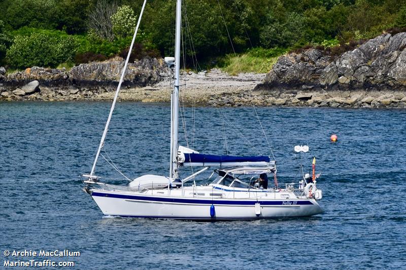 nellie 3 (Pleasure craft) - IMO , MMSI 235006301, Call Sign ZITK7 under the flag of United Kingdom (UK)