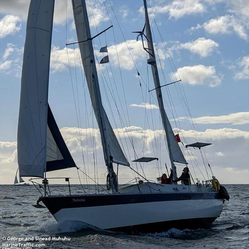 muhuhu (Sailing vessel) - IMO , MMSI 235007980, Call Sign MQRB3 under the flag of United Kingdom (UK)