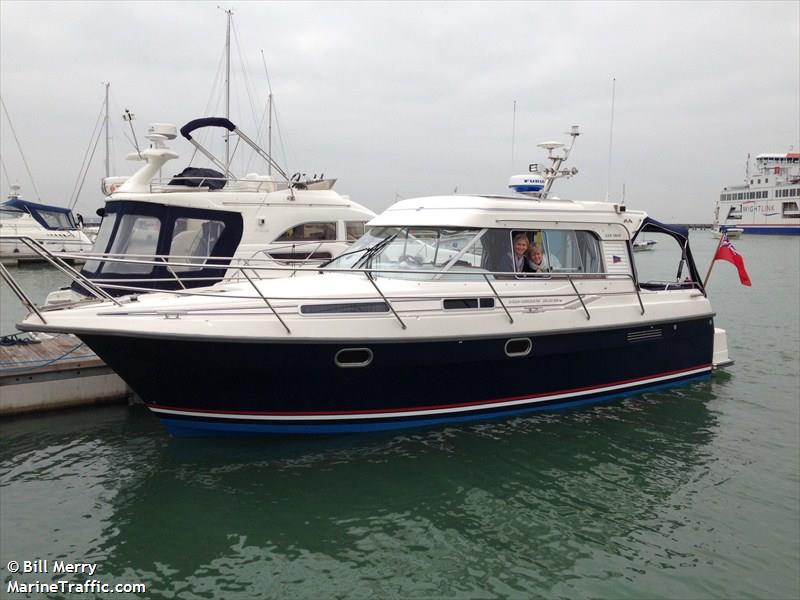 september blue (Pleasure craft) - IMO , MMSI 235024522, Call Sign MHFB9 under the flag of United Kingdom (UK)
