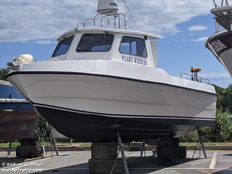peaky winders (Pleasure craft) - IMO , MMSI 235031496, Call Sign MKTQ8 under the flag of United Kingdom (UK)