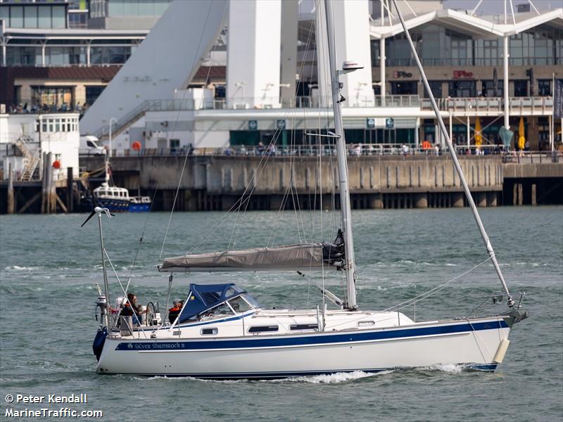 silver shamrock 2 (Sailing vessel) - IMO , MMSI 235061723, Call Sign 2AOY4 under the flag of United Kingdom (UK)