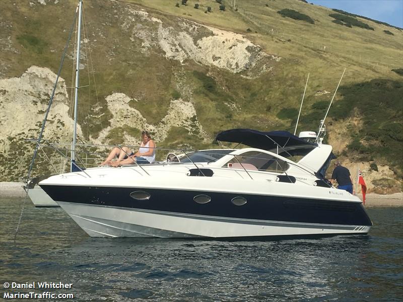 yolo (Pleasure craft) - IMO , MMSI 235080502, Call Sign 2DNK4 under the flag of United Kingdom (UK)