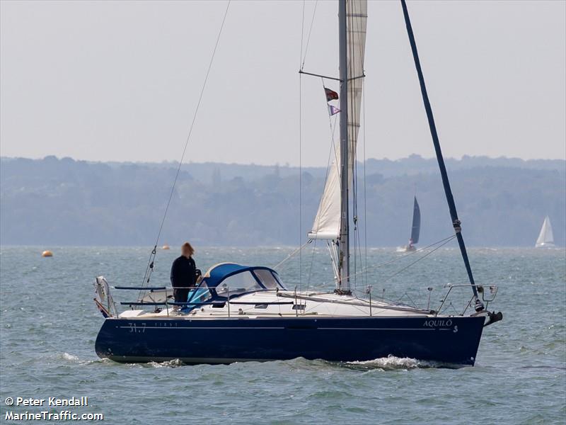 aquilo (Sailing vessel) - IMO , MMSI 235084234, Call Sign 2EDS4 under the flag of United Kingdom (UK)