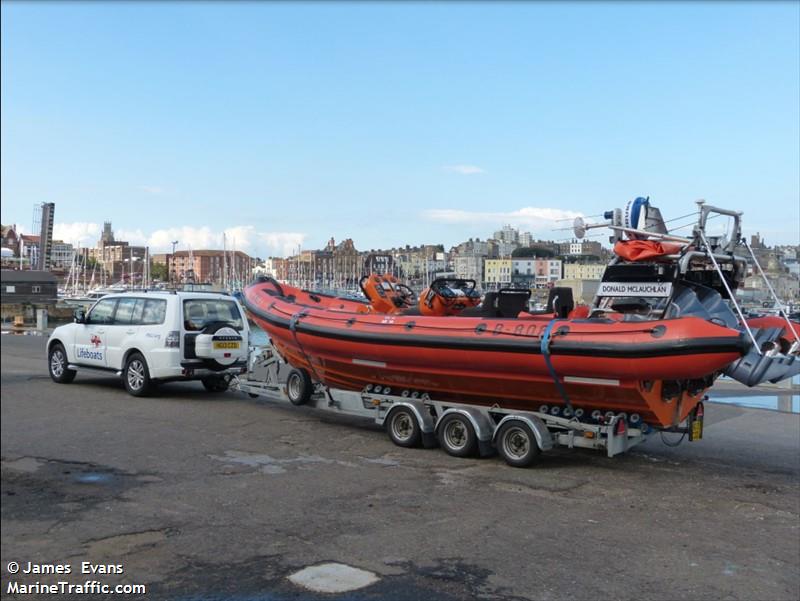 rnli lifeboat b-808 (-) - IMO , MMSI 235090154 under the flag of United Kingdom (UK)
