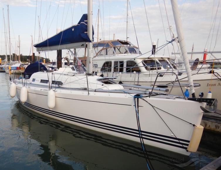 x-34 aura (Sailing vessel) - IMO , MMSI 235097508, Call Sign 2GHU7 under the flag of United Kingdom (UK)