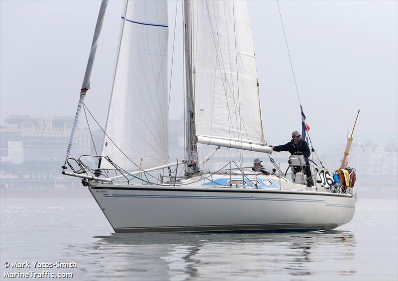 arwen (Sailing vessel) - IMO , MMSI 235103803, Call Sign 2HHX9 under the flag of United Kingdom (UK)