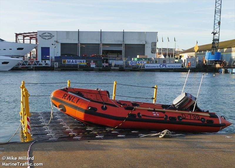 rnli lifeboat d-798 (SAR) - IMO , MMSI 235114945 under the flag of United Kingdom (UK)
