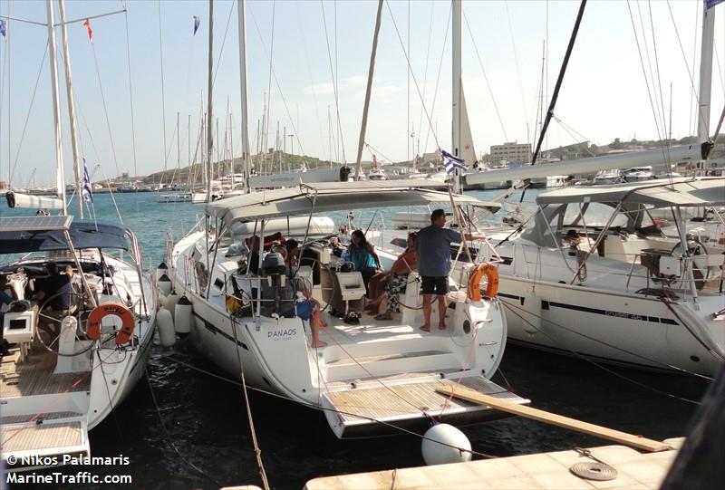 danaos (Sailing vessel) - IMO , MMSI 240195200, Call Sign SVA9190 under the flag of Greece