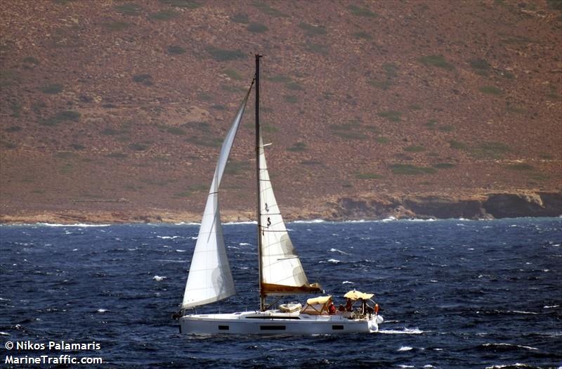 amphitrite (Sailing vessel) - IMO , MMSI 240294300, Call Sign SVA9924 under the flag of Greece