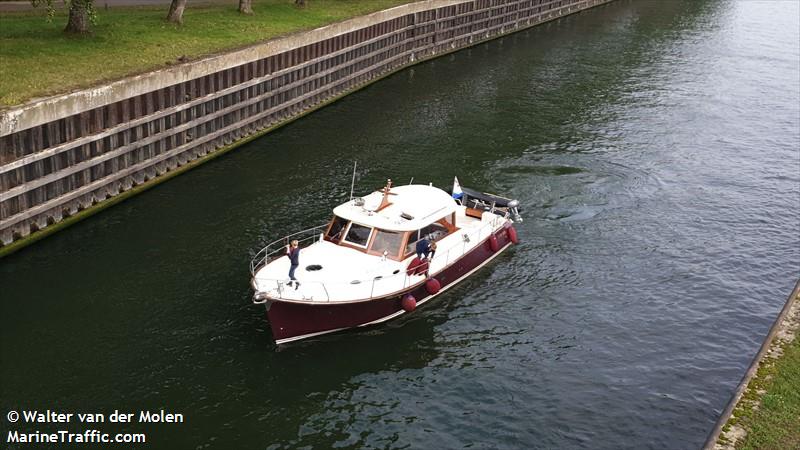 tebbie (Pleasure craft) - IMO , MMSI 244002043, Call Sign PA6821 under the flag of Netherlands