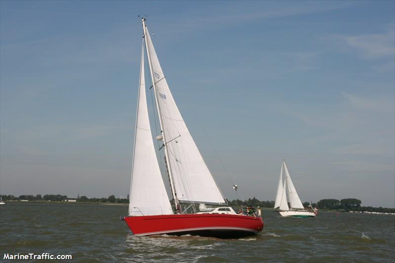 crazy d (Sailing vessel) - IMO , MMSI 244010991, Call Sign PI2005 under the flag of Netherlands