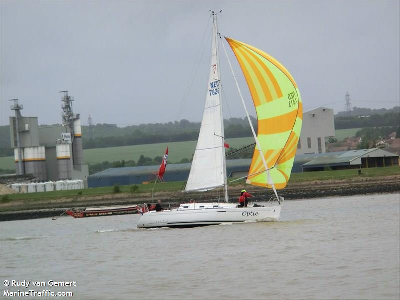 optie (Sailing vessel) - IMO , MMSI 244030700, Call Sign PE8381 under the flag of Netherlands