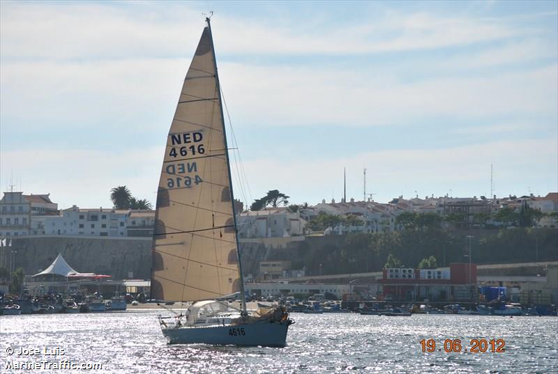 fandango (Sailing vessel) - IMO , MMSI 244153014, Call Sign PI6952 under the flag of Netherlands