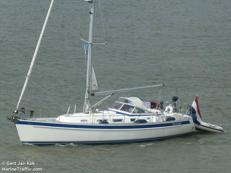 trois etoiles (Sailing vessel) - IMO , MMSI 244170543, Call Sign PE2181 under the flag of Netherlands
