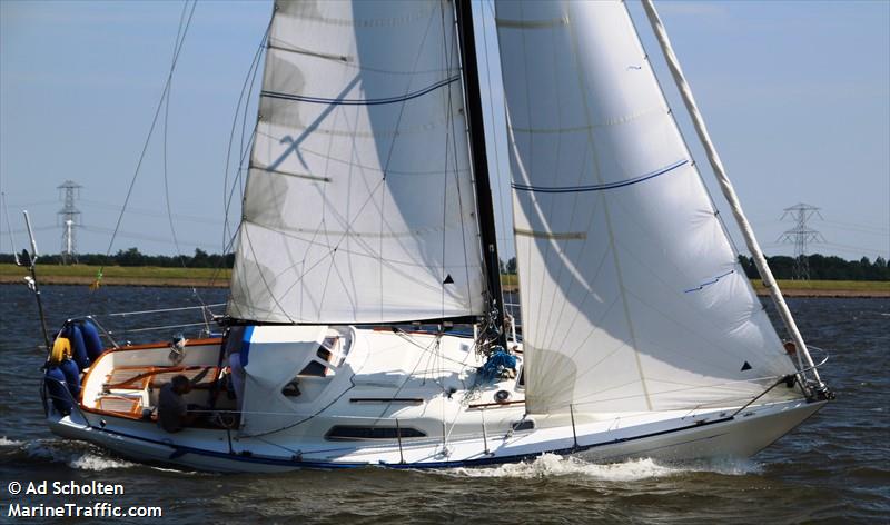 mystery (Sailing vessel) - IMO , MMSI 244620549, Call Sign PG6450 under the flag of Netherlands