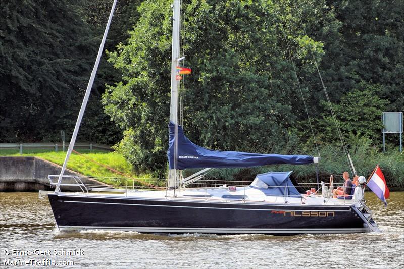 nya nilsson (Sailing vessel) - IMO , MMSI 244630610, Call Sign PE9272 under the flag of Netherlands