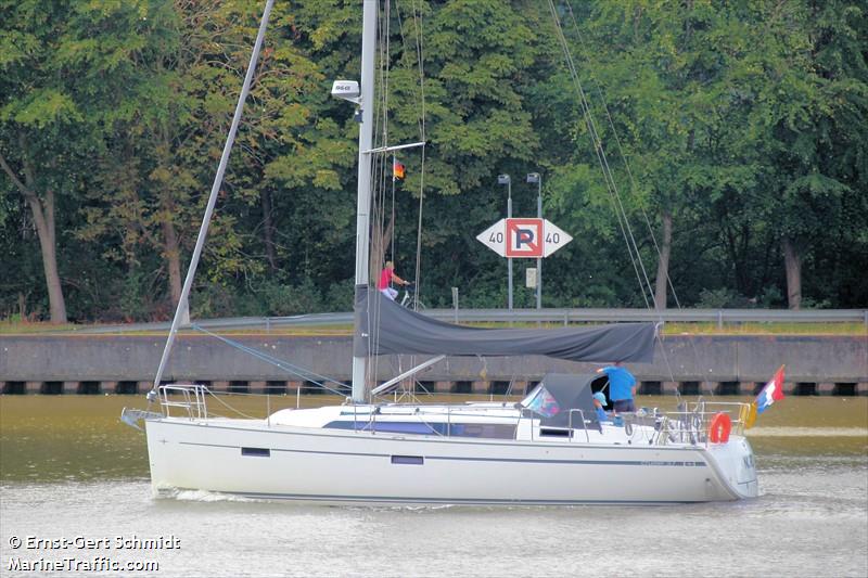 nord (Sailing vessel) - IMO , MMSI 244770290, Call Sign PH8883 under the flag of Netherlands