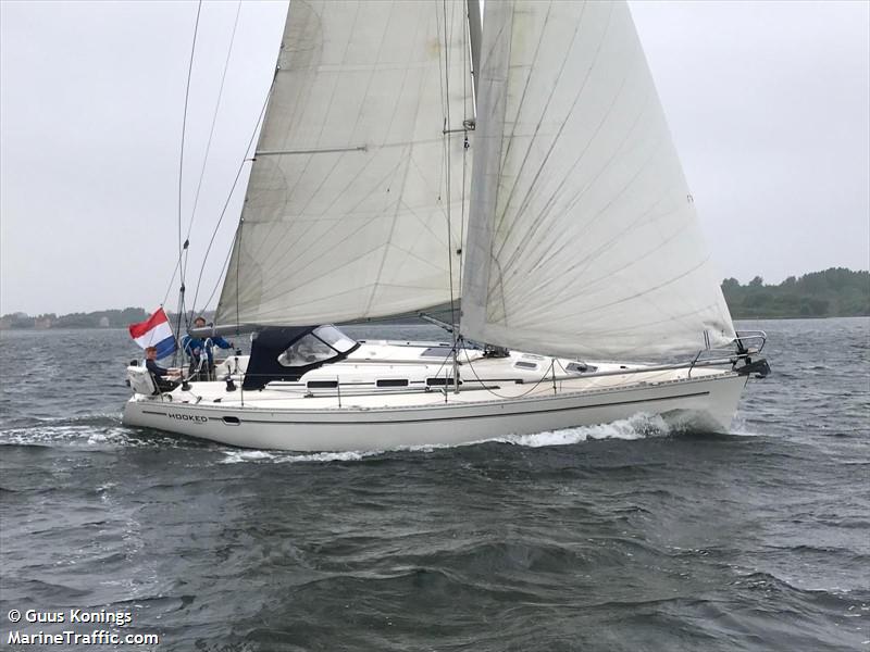 hooked (Sailing vessel) - IMO , MMSI 244790991, Call Sign PA5646 under the flag of Netherlands