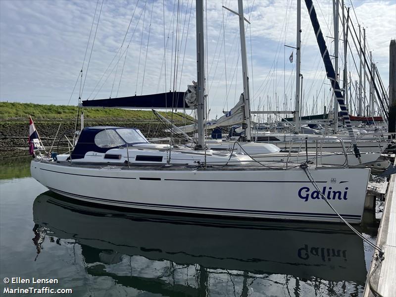 galini (Sailing vessel) - IMO , MMSI 244890551, Call Sign PB8887 under the flag of Netherlands