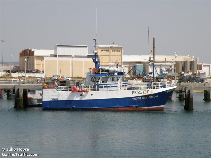 virgem das gracas (Fishing vessel) - IMO , MMSI 263405970, Call Sign CUHH 9 under the flag of Portugal