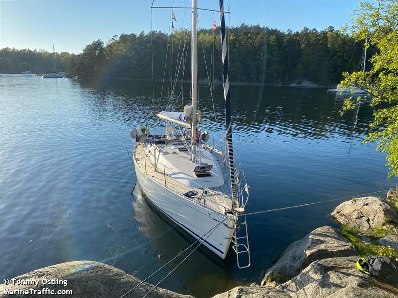 pauline (Sailing vessel) - IMO , MMSI 265675670, Call Sign SD9457 under the flag of Sweden