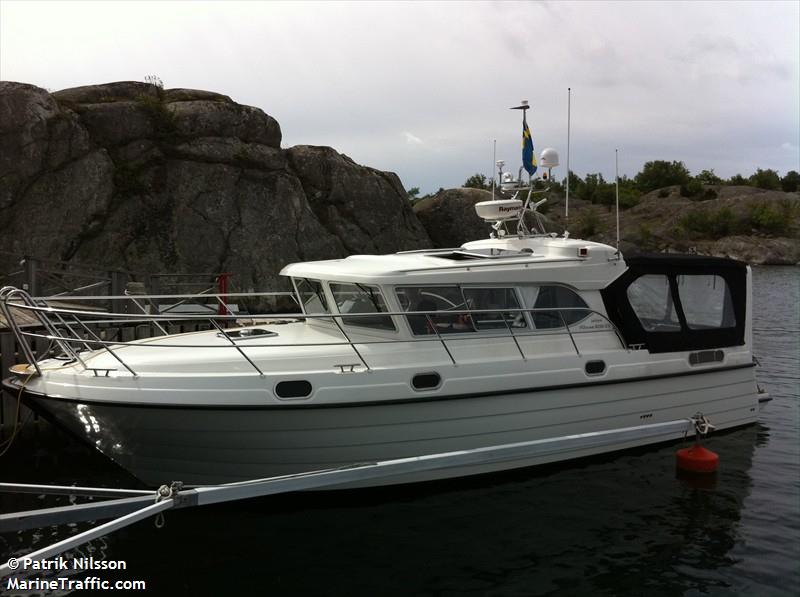 isadora (Pleasure craft) - IMO , MMSI 265676210, Call Sign SFC9553 under the flag of Sweden