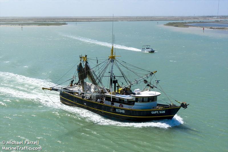 captain sam (Fishing vessel) - IMO , MMSI 367095060, Call Sign WDC8920 under the flag of United States (USA)