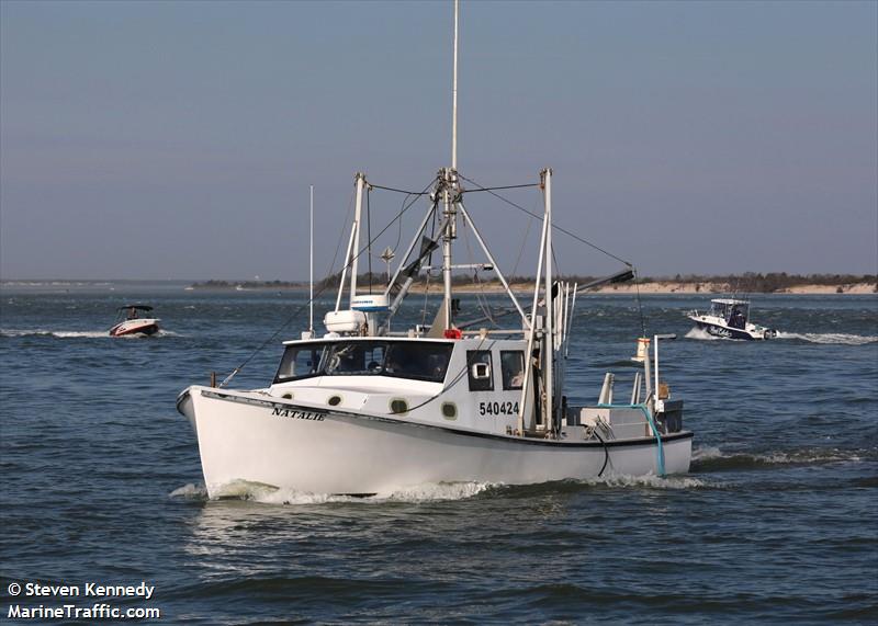 natalie (Fishing vessel) - IMO , MMSI 367424880, Call Sign WDF2101 under the flag of United States (USA)