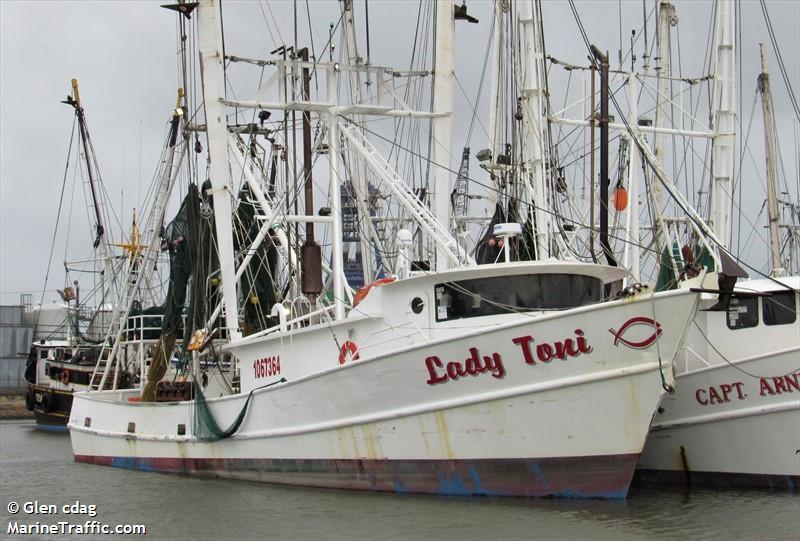 lady toni (Fishing vessel) - IMO , MMSI 367550480, Call Sign WDG5807 under the flag of United States (USA)