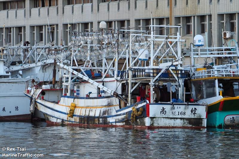 shang wei no168 (Fishing vessel) - IMO , MMSI 416003782, Call Sign 1234567 under the flag of Taiwan