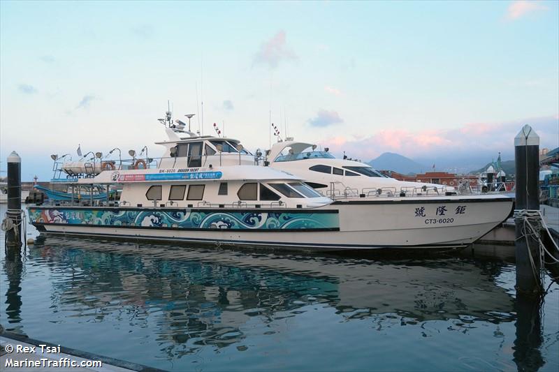 jiuh long (Fishing vessel) - IMO , MMSI 416004287, Call Sign BK8020 under the flag of Taiwan