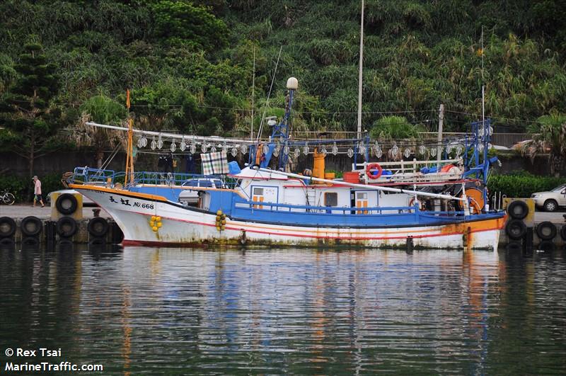 zhang hong 668 (Fishing vessel) - IMO , MMSI 416209600, Call Sign 1234567 under the flag of Taiwan